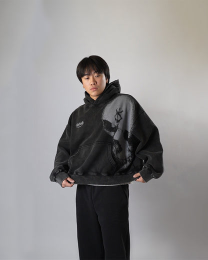 SKULL HOODIE (HEAVYWEIGHT)